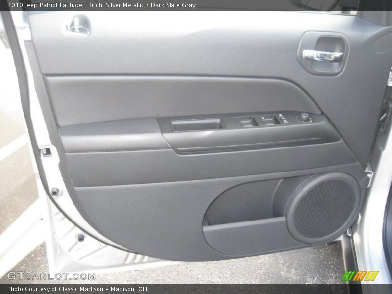 Bright Silver Metallic / Dark Slate Gray 2010 Jeep Patriot Latitude