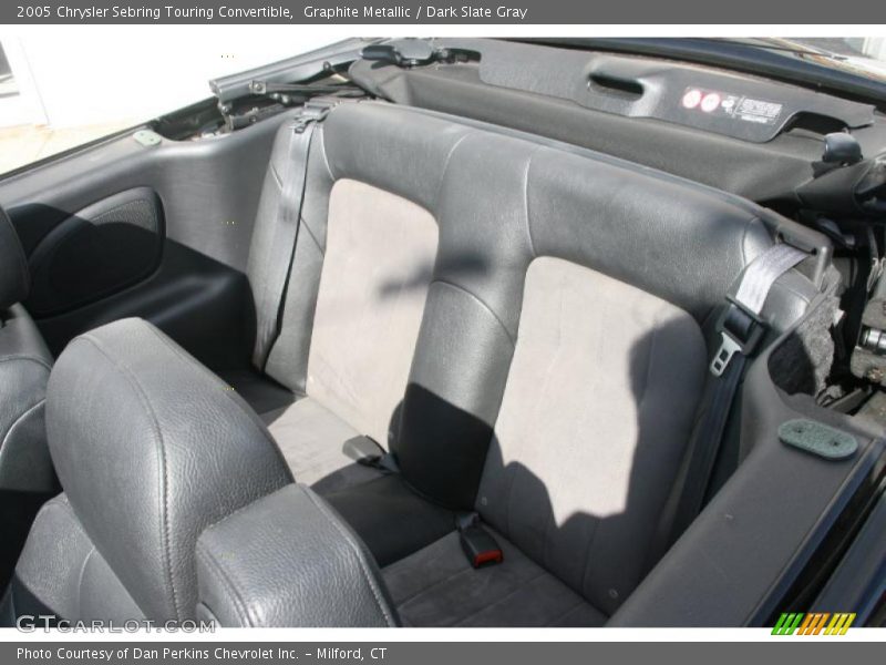 Graphite Metallic / Dark Slate Gray 2005 Chrysler Sebring Touring Convertible