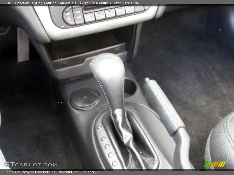Graphite Metallic / Dark Slate Gray 2005 Chrysler Sebring Touring Convertible