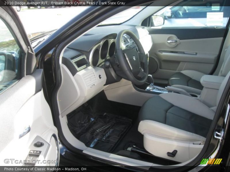 Brilliant Black Crystal Pearl / Dark Slate Gray 2010 Dodge Avenger R/T