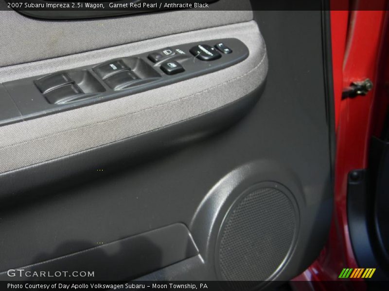 Garnet Red Pearl / Anthracite Black 2007 Subaru Impreza 2.5i Wagon