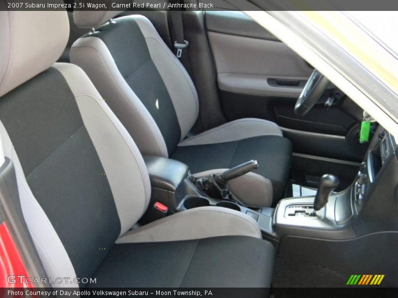 Garnet Red Pearl / Anthracite Black 2007 Subaru Impreza 2.5i Wagon