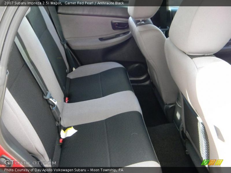 Garnet Red Pearl / Anthracite Black 2007 Subaru Impreza 2.5i Wagon
