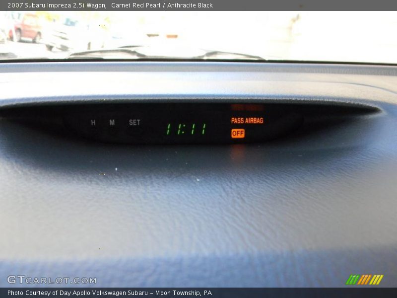 Garnet Red Pearl / Anthracite Black 2007 Subaru Impreza 2.5i Wagon