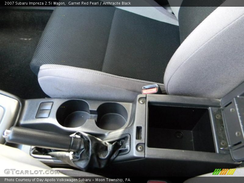 Garnet Red Pearl / Anthracite Black 2007 Subaru Impreza 2.5i Wagon