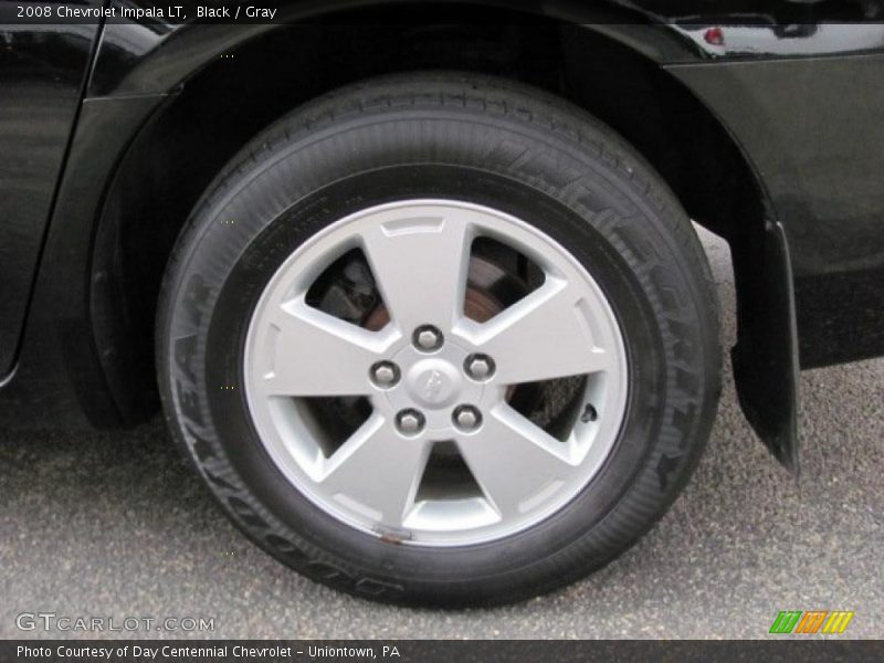 Black / Gray 2008 Chevrolet Impala LT