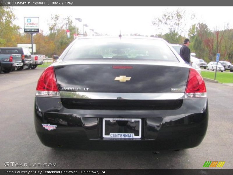 Black / Gray 2008 Chevrolet Impala LT
