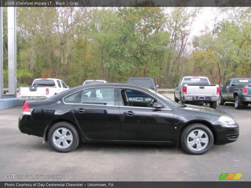 Black / Gray 2008 Chevrolet Impala LT