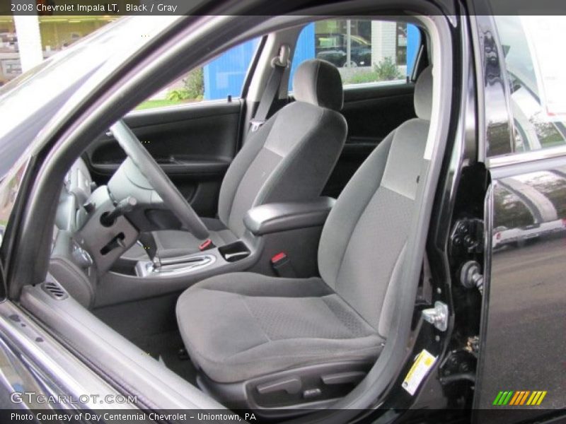 Black / Gray 2008 Chevrolet Impala LT
