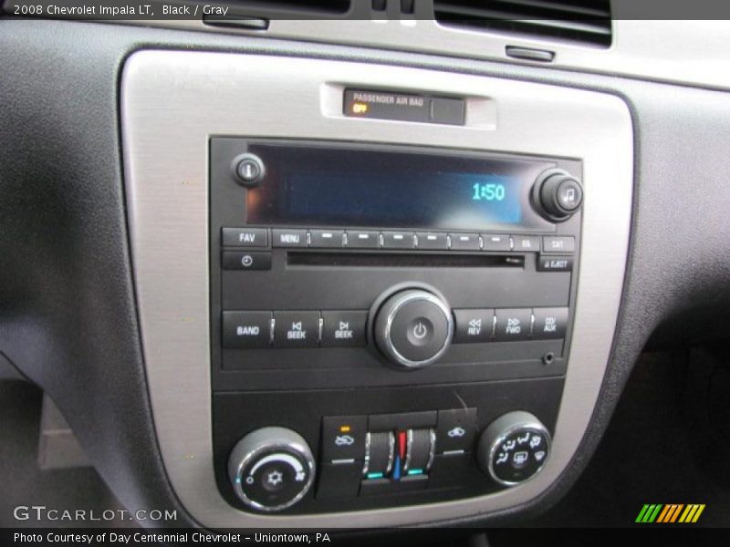 Black / Gray 2008 Chevrolet Impala LT