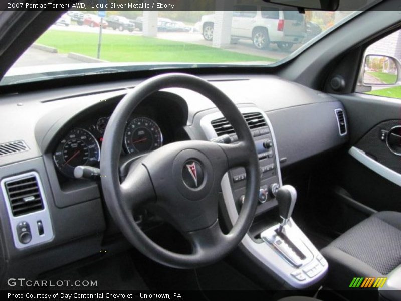 Liquid Silver Metallic / Ebony 2007 Pontiac Torrent AWD