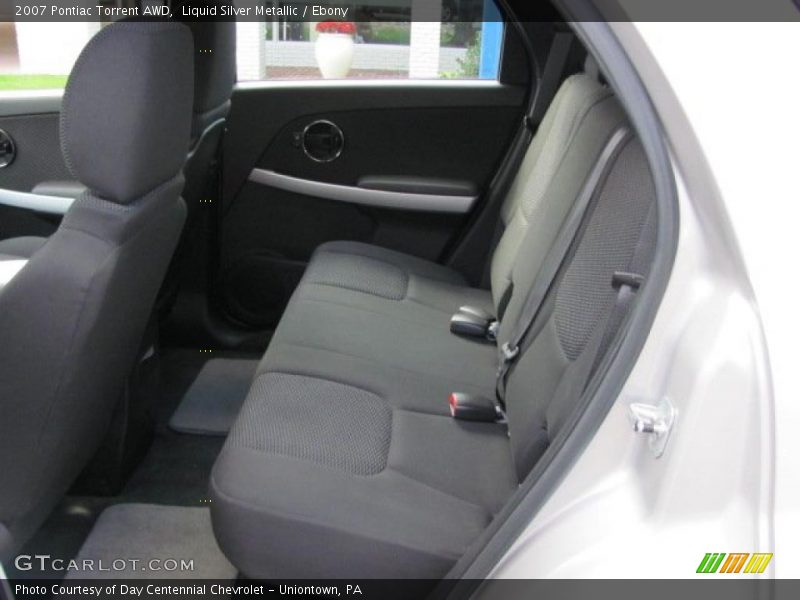 Liquid Silver Metallic / Ebony 2007 Pontiac Torrent AWD