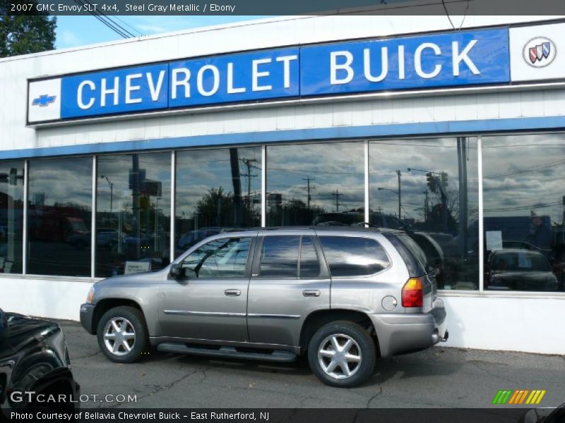 Steel Gray Metallic / Ebony 2007 GMC Envoy SLT 4x4