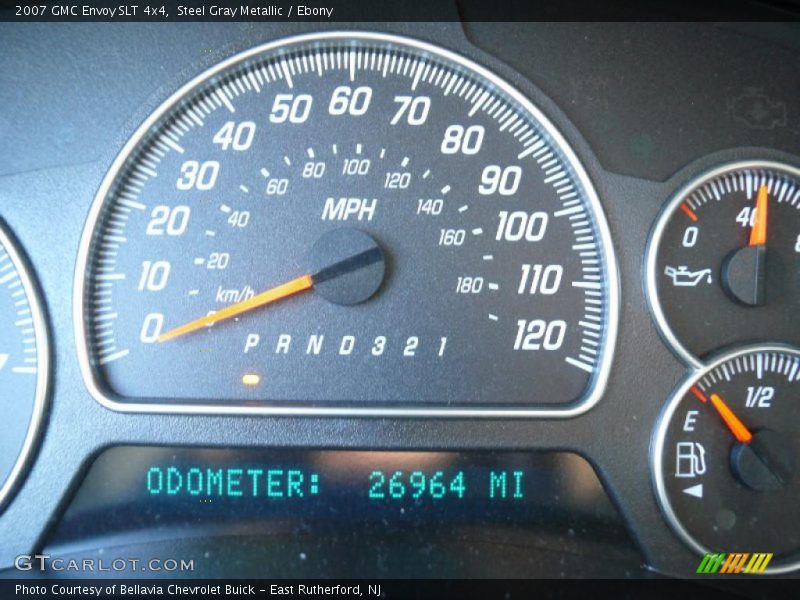 Steel Gray Metallic / Ebony 2007 GMC Envoy SLT 4x4