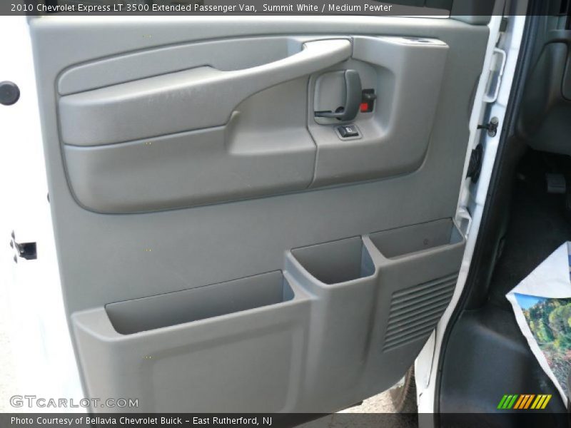  2010 Express LT 3500 Extended Passenger Van Medium Pewter Interior