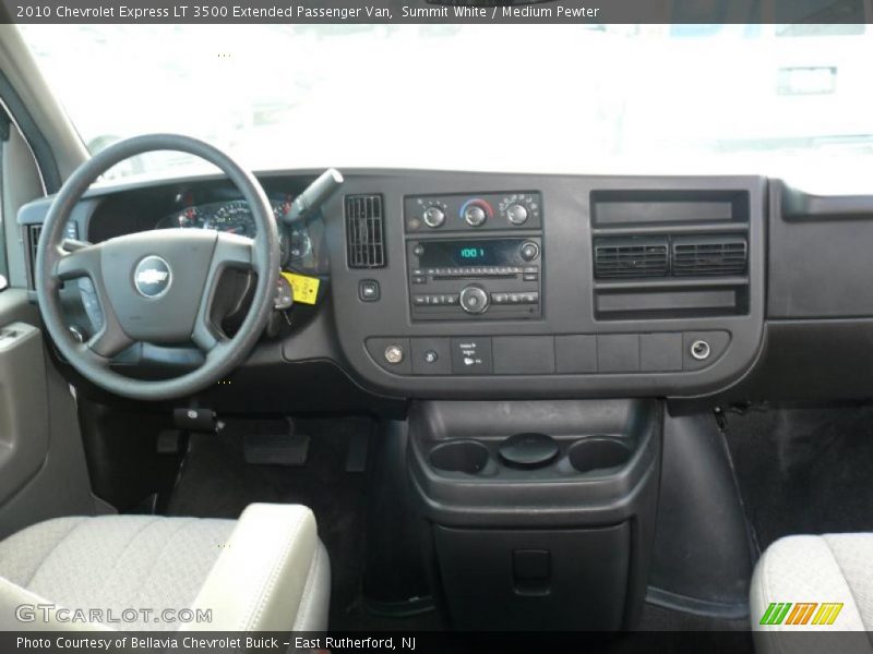 Dashboard of 2010 Express LT 3500 Extended Passenger Van