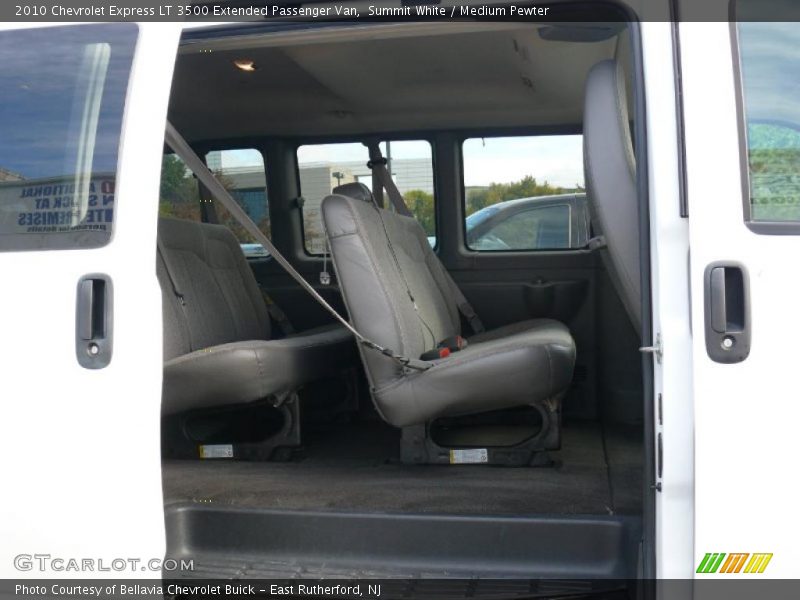  2010 Express LT 3500 Extended Passenger Van Medium Pewter Interior