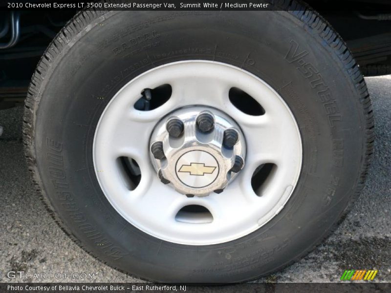  2010 Express LT 3500 Extended Passenger Van Wheel