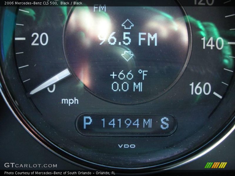 Black / Black 2006 Mercedes-Benz CLS 500