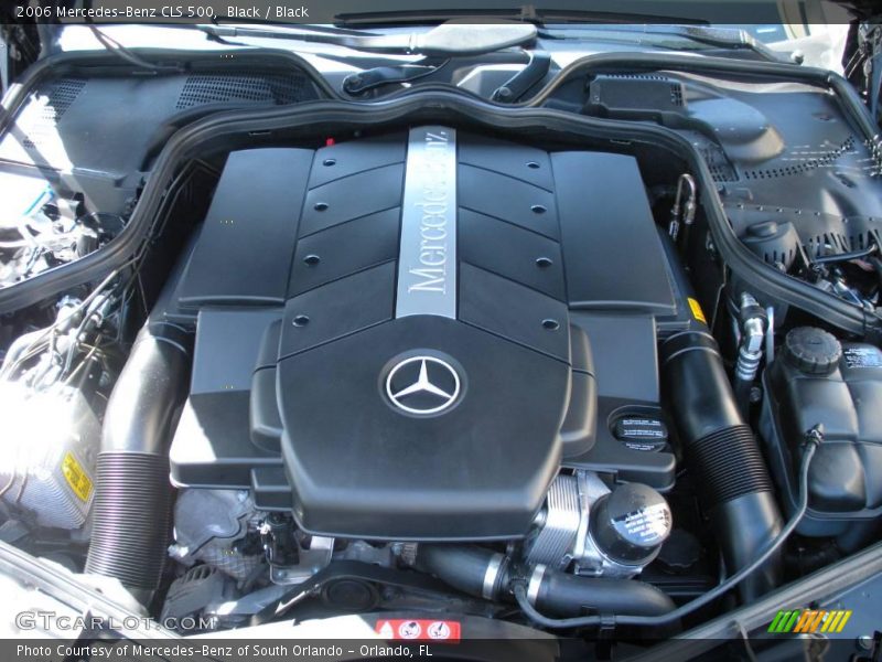 Black / Black 2006 Mercedes-Benz CLS 500