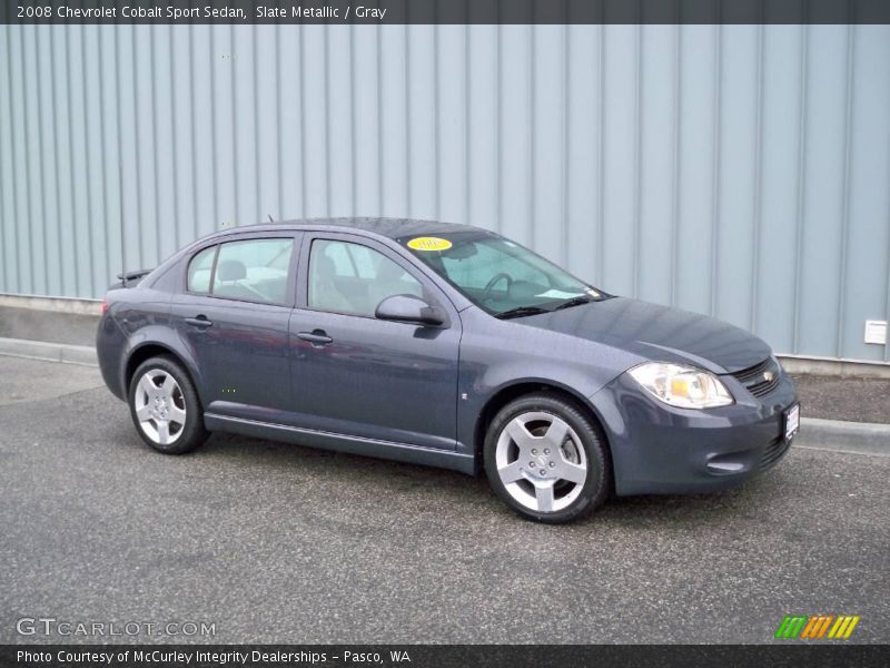 Slate Metallic / Gray 2008 Chevrolet Cobalt Sport Sedan