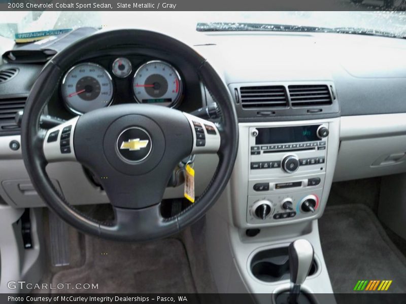 Slate Metallic / Gray 2008 Chevrolet Cobalt Sport Sedan
