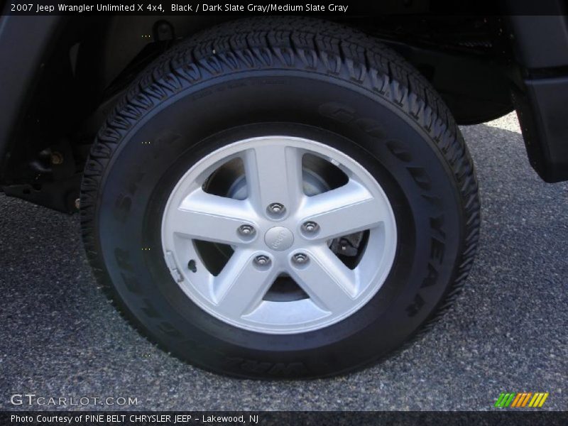  2007 Wrangler Unlimited X 4x4 Wheel