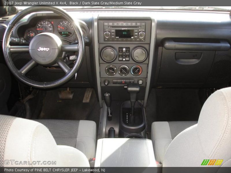 Dashboard of 2007 Wrangler Unlimited X 4x4