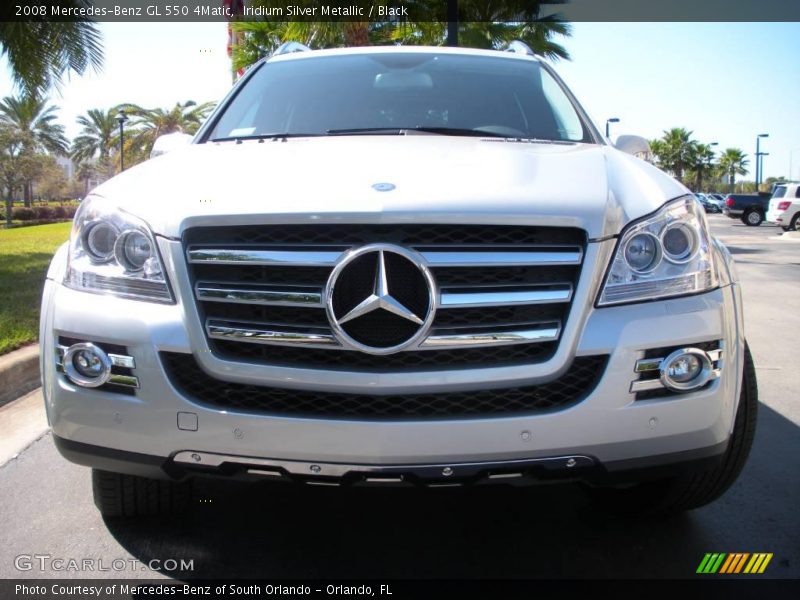 Iridium Silver Metallic / Black 2008 Mercedes-Benz GL 550 4Matic