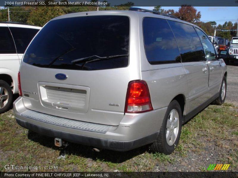 Silver Birch Metallic / Pebble Beige 2004 Ford Freestar SES