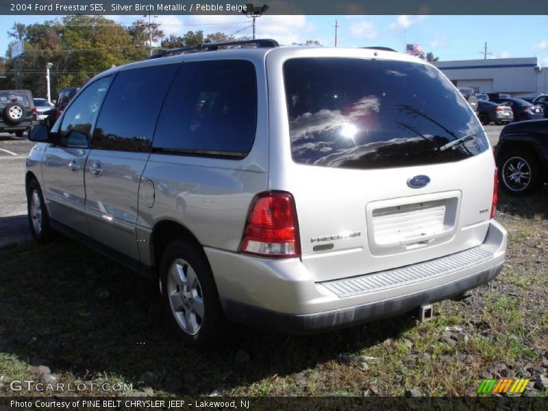 Silver Birch Metallic / Pebble Beige 2004 Ford Freestar SES