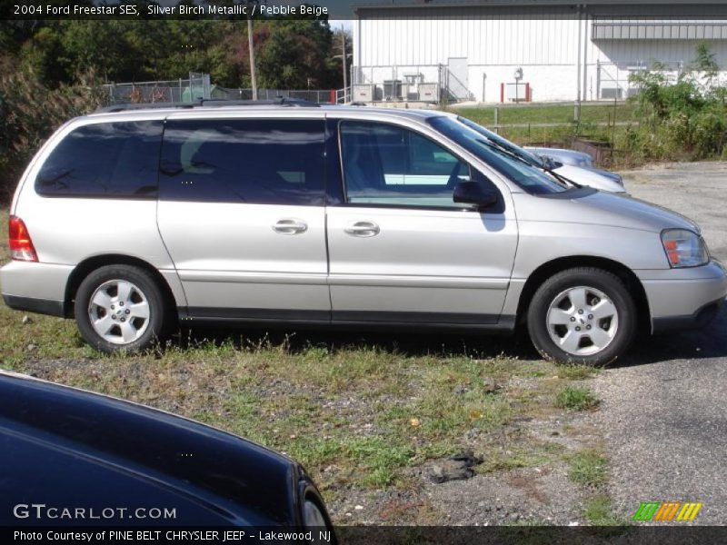 Silver Birch Metallic / Pebble Beige 2004 Ford Freestar SES