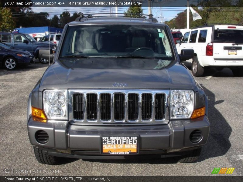 Mineral Gray Metallic / Medium Slate Gray 2007 Jeep Commander Sport 4x4