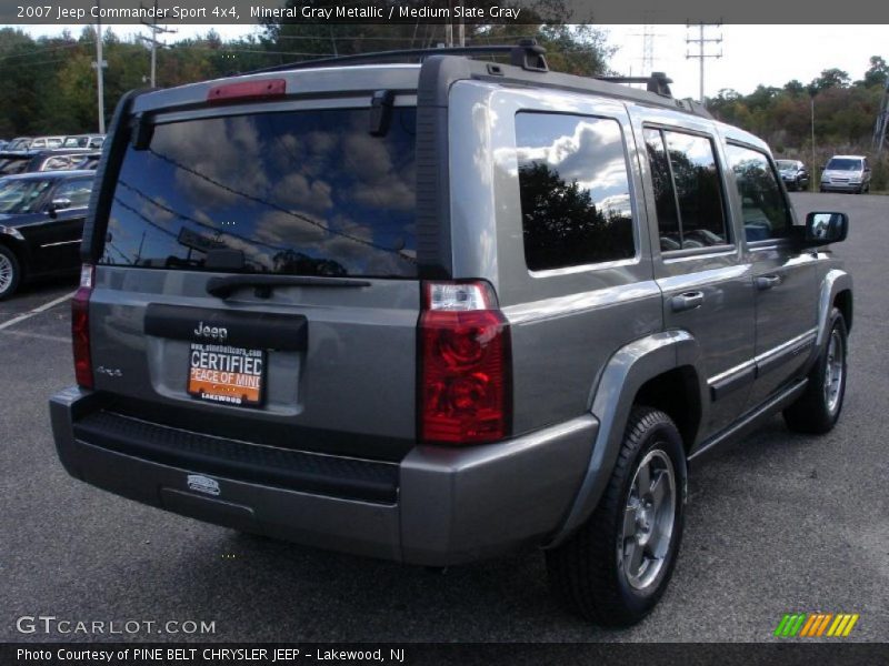 Mineral Gray Metallic / Medium Slate Gray 2007 Jeep Commander Sport 4x4