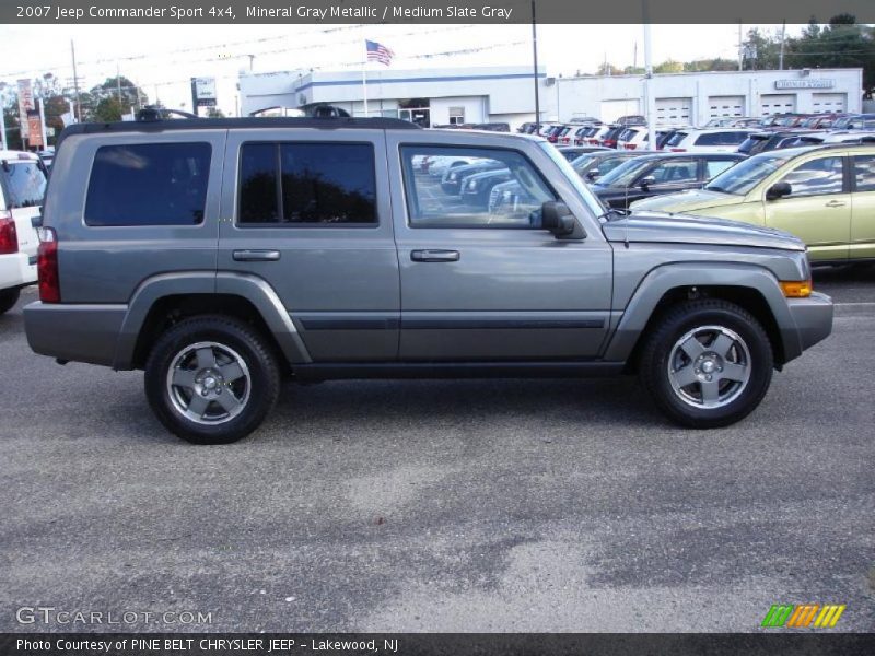 Mineral Gray Metallic / Medium Slate Gray 2007 Jeep Commander Sport 4x4