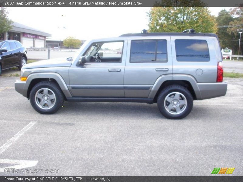 Mineral Gray Metallic / Medium Slate Gray 2007 Jeep Commander Sport 4x4
