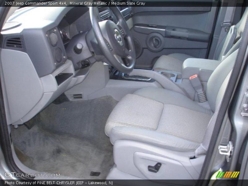 Mineral Gray Metallic / Medium Slate Gray 2007 Jeep Commander Sport 4x4