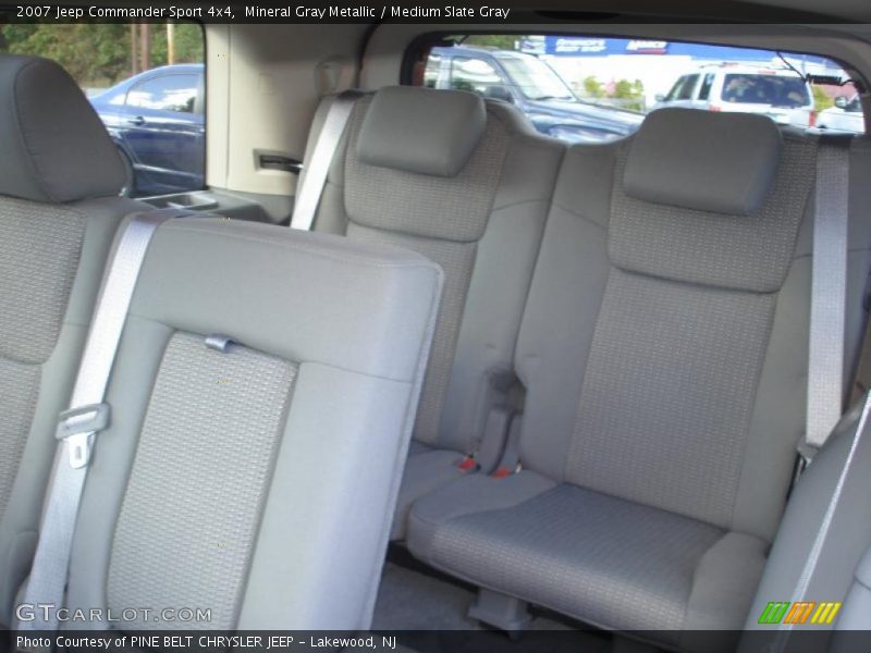 Mineral Gray Metallic / Medium Slate Gray 2007 Jeep Commander Sport 4x4