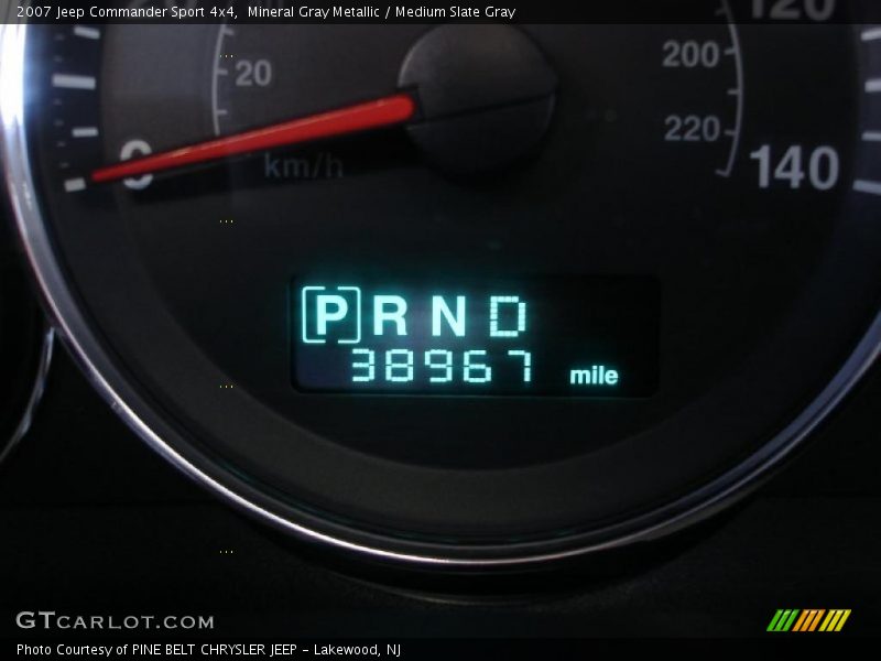 Mineral Gray Metallic / Medium Slate Gray 2007 Jeep Commander Sport 4x4