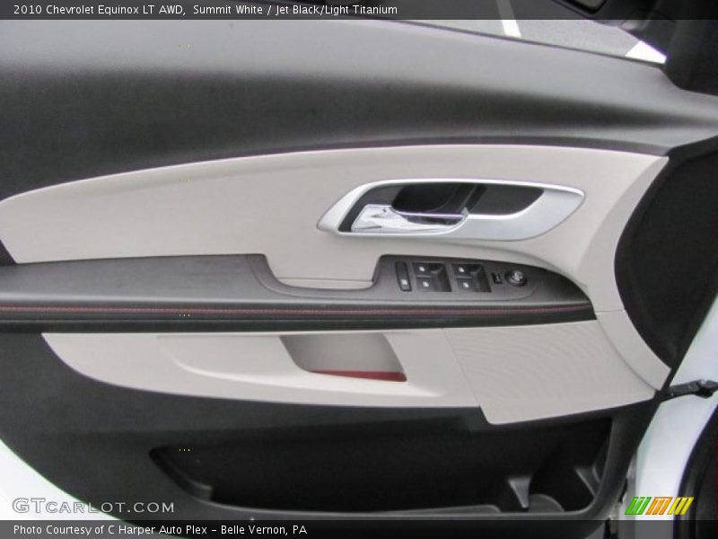 Summit White / Jet Black/Light Titanium 2010 Chevrolet Equinox LT AWD