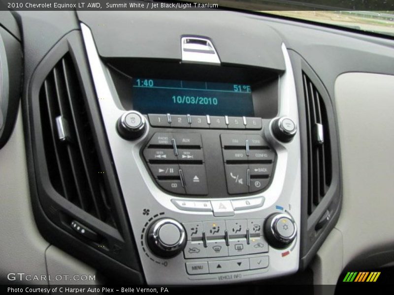 Summit White / Jet Black/Light Titanium 2010 Chevrolet Equinox LT AWD