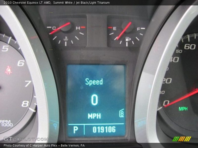 Summit White / Jet Black/Light Titanium 2010 Chevrolet Equinox LT AWD