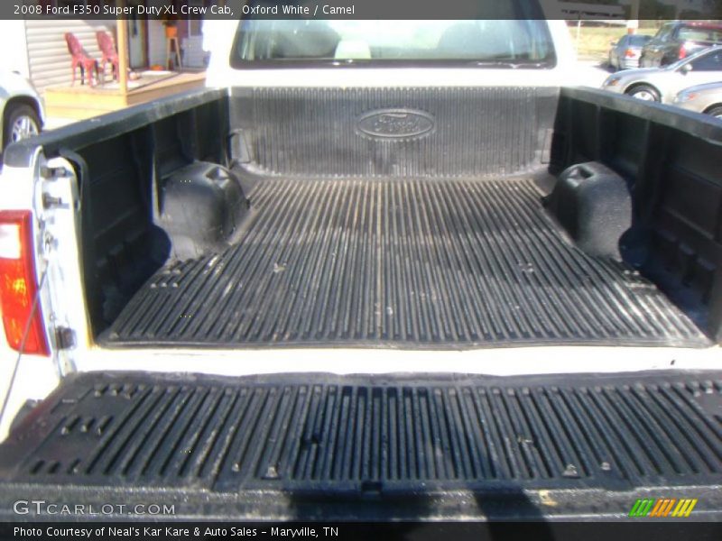 Oxford White / Camel 2008 Ford F350 Super Duty XL Crew Cab