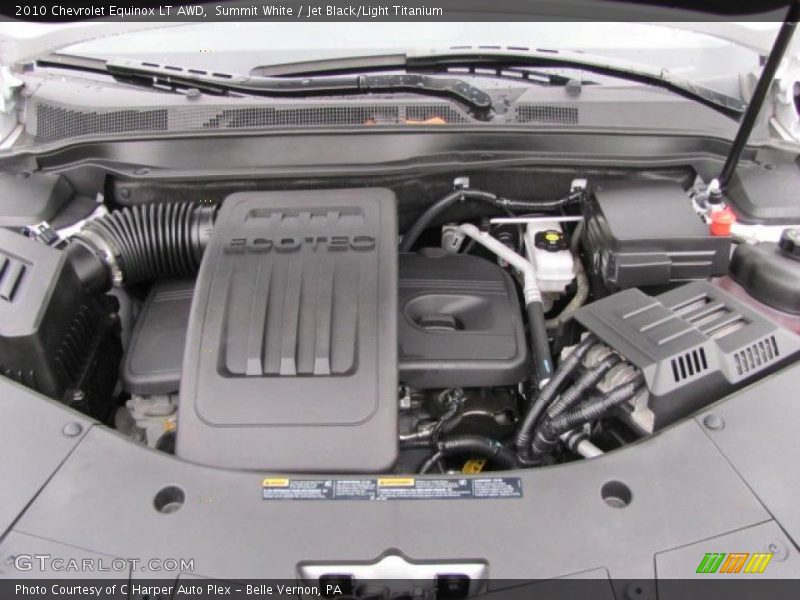 Summit White / Jet Black/Light Titanium 2010 Chevrolet Equinox LT AWD