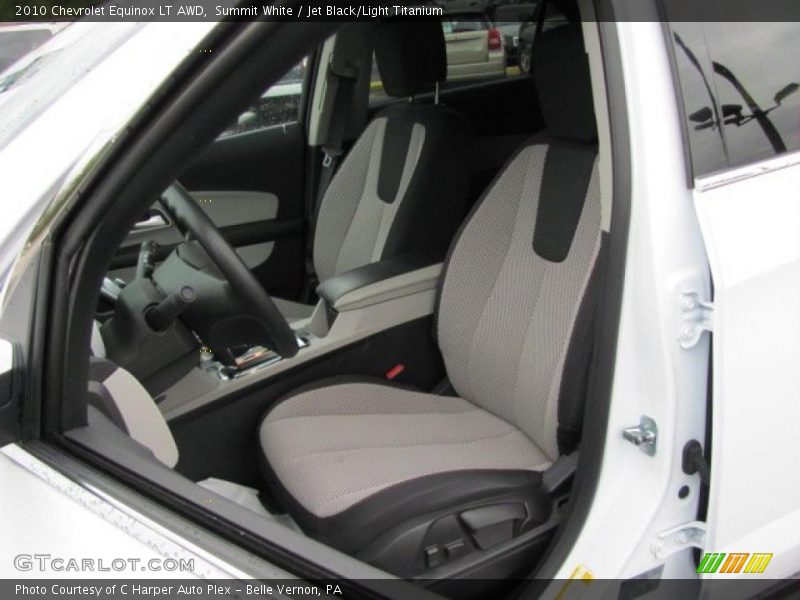 Summit White / Jet Black/Light Titanium 2010 Chevrolet Equinox LT AWD