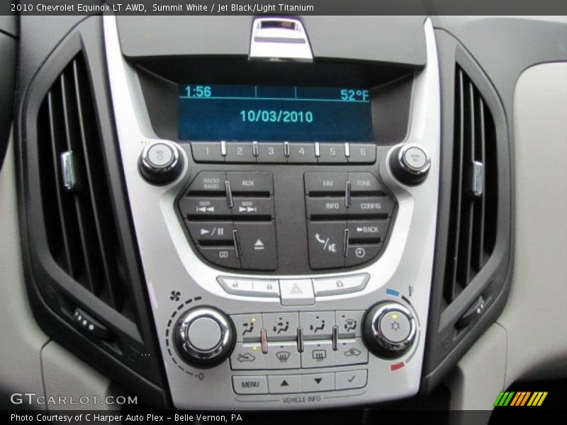 Summit White / Jet Black/Light Titanium 2010 Chevrolet Equinox LT AWD
