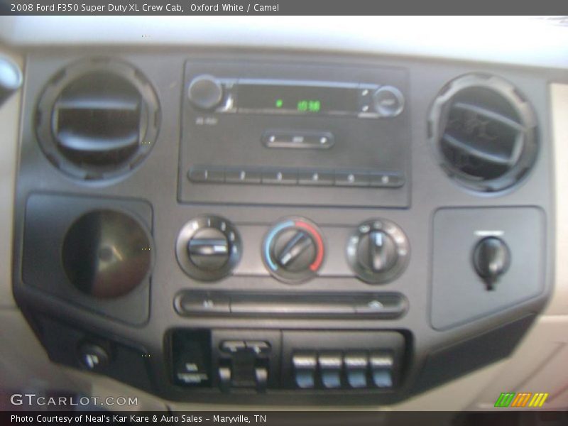 Oxford White / Camel 2008 Ford F350 Super Duty XL Crew Cab