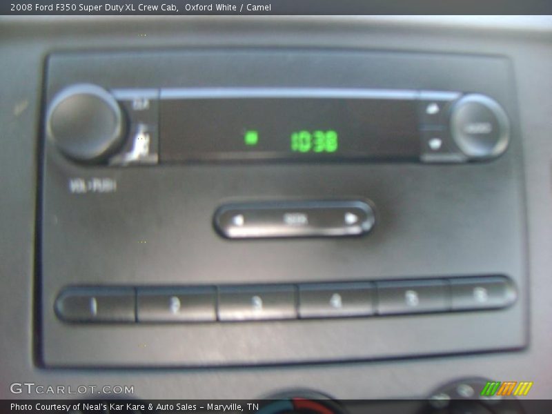Oxford White / Camel 2008 Ford F350 Super Duty XL Crew Cab