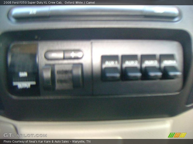 Oxford White / Camel 2008 Ford F350 Super Duty XL Crew Cab