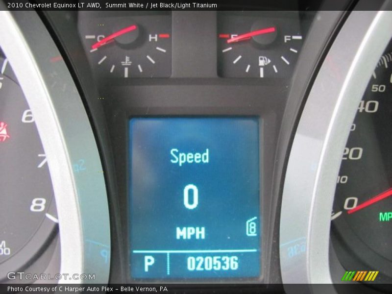 Summit White / Jet Black/Light Titanium 2010 Chevrolet Equinox LT AWD